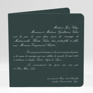 Faire-part de mariage Classique scandinave*Faire-part Elégant Online