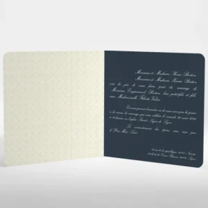 Faire-part de mariage Classique scandinave*Faire-part Elégant Online
