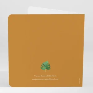 Faire-part de mariage Composition tropicale*Faire-part Elégant Best