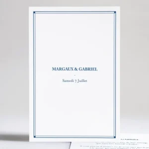 Faire-part de mariage Contemporain*Faire-part Elégant Sale