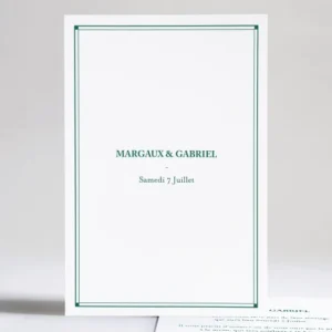 Faire-part de mariage Contemporain*Faire-part Elégant Sale