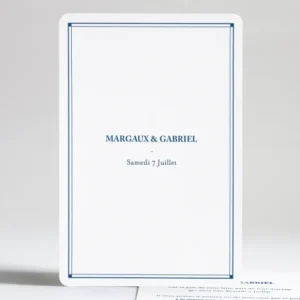 Faire-part de mariage Contemporain*Faire-part Elégant Sale
