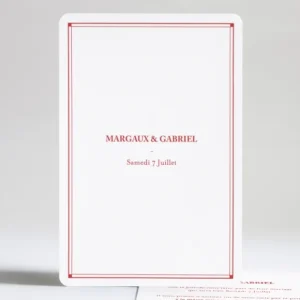 Faire-part de mariage Contemporain*Faire-part Elégant Sale
