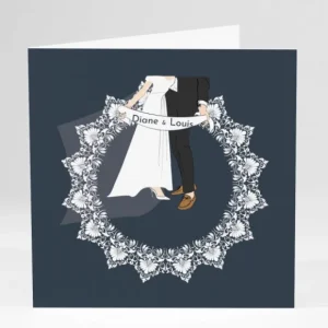 Faire-part de mariage Corse*Faire-part Elégant Hot