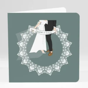 Faire-part de mariage Corse*Faire-part Elégant Hot