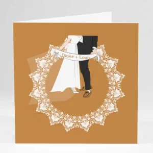 Faire-part de mariage Corse*Faire-part Elégant Hot
