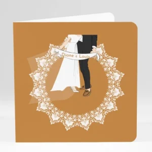 Faire-part de mariage Corse*Faire-part Elégant Hot