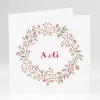 Faire-part de mariage Couronne raffinee*Faire-part Elégant Best