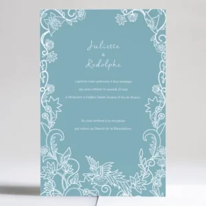 Faire-part de mariage Douce folie*Faire-part Elégant New