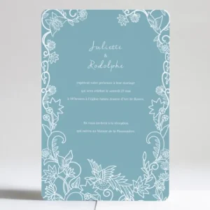 Faire-part de mariage Douce folie*Faire-part Elégant New
