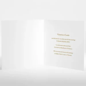 Faire-part de mariage Eightees*Faire-part Elégant Discount