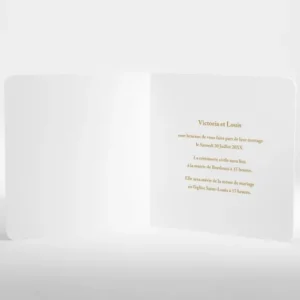 Faire-part de mariage Eightees*Faire-part Elégant Discount