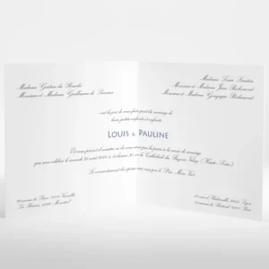 Faire-part de mariage Elegance scandinave*Faire-part Elégant Sale