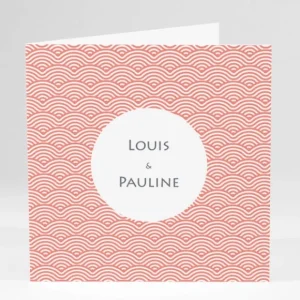 Faire-part de mariage Elegance scandinave*Faire-part Elégant Sale