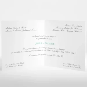 Faire-part de mariage Elegance scandinave*Faire-part Elégant Sale