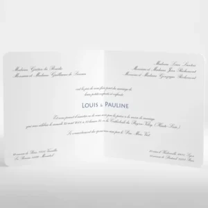 Faire-part de mariage Elegance scandinave*Faire-part Elégant Sale