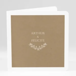Faire-part de mariage Elegantes baies*Faire-part Elégant Discount