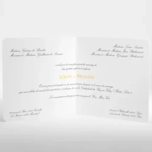 Faire-part de mariage Elegance scandinave*Faire-part Elégant Sale