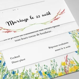 Faire-part de mariage En balade*Faire-part Elégant Hot