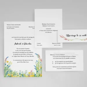 Faire-part de mariage En balade*Faire-part Elégant Hot