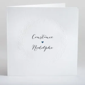 Faire-part de mariage Entrelaces*Faire-part Elégant Clearance