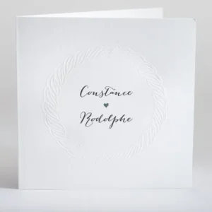 Faire-part de mariage Entrelaces*Faire-part Elégant Clearance