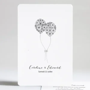 Faire-part de mariage Envolee*Faire-part Elégant Discount
