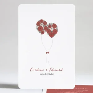Faire-part de mariage Envolee*Faire-part Elégant Discount