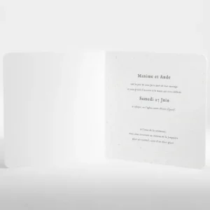 Faire-part de mariage Esprit vintage*Faire-part Elégant Fashion