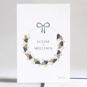 Faire-part de mariage Eternite*Faire-part Elégant Sale