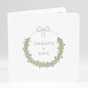 Faire-part de mariage Eternite livret*Faire-part Elégant Sale