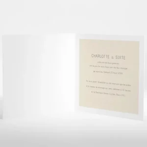Faire-part de mariage Eternite livret*Faire-part Elégant Sale