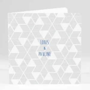Faire-part de mariage Etoiles scandinaves*Faire-part Elégant Hot