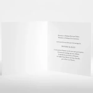 Faire-part de mariage Eucalyptus*Faire-part Elégant Online