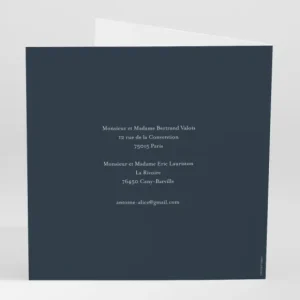 Faire-part de mariage Eucalyptus*Faire-part Elégant Online