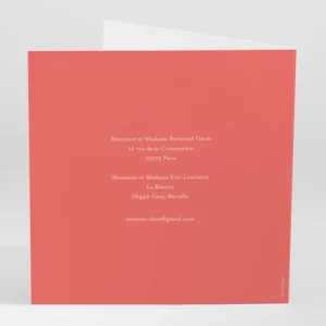 Faire-part de mariage Eucalyptus*Faire-part Elégant Online