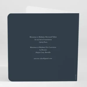 Faire-part de mariage Eucalyptus*Faire-part Elégant Online
