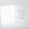 Faire-part de mariage Feuille d'or*Faire-part Elégant Outlet