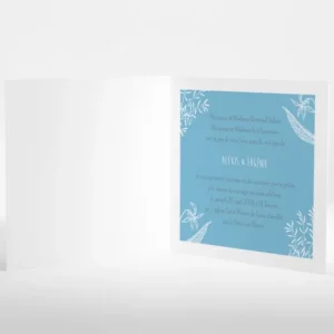 Faire-part de mariage Feuillage chic*Faire-part Elégant Hot