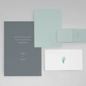 Faire-part de mariage Feuillage enchante*Faire-part Elégant New