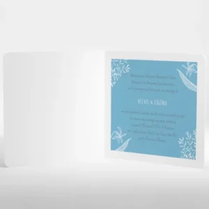 Faire-part de mariage Feuillage chic*Faire-part Elégant Hot
