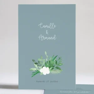 Faire-part de mariage Fleurs*Faire-part Elégant Fashion