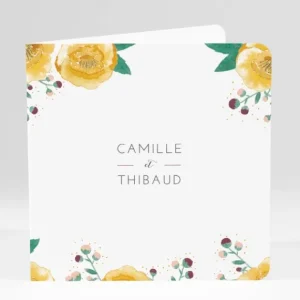 Faire-part de mariage Garden party*Faire-part Elégant Discount