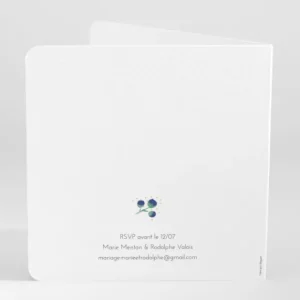 Faire-part de mariage Garden party*Faire-part Elégant Discount