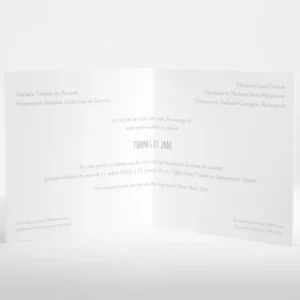 Faire-part de mariage Gazouillis*Faire-part Elégant Sale