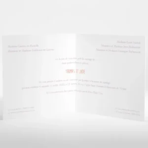 Faire-part de mariage Gazouillis*Faire-part Elégant Sale