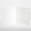 Faire-part de mariage Geometrie*Faire-part Elégant Best