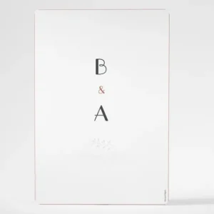 Faire-part de mariage Graphique et chic*Faire-part Elégant Sale