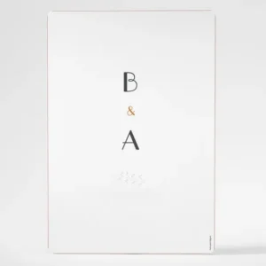 Faire-part de mariage Graphique et chic*Faire-part Elégant Sale