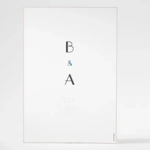 Faire-part de mariage Graphique et chic*Faire-part Elégant Sale